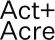 Act+Acre logo
